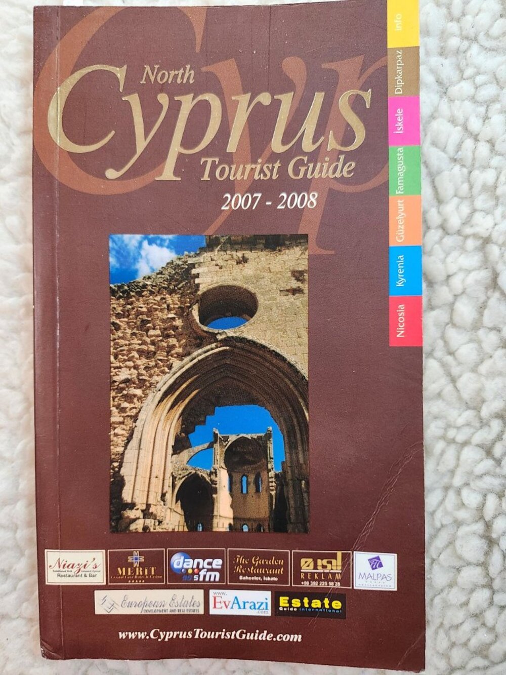 North Cyprus Tourist Guide 2007-2008 Paperback Travel Guide Full Color Maps